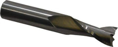 Onsrud - 1/2" Cutting Diam x 1-1/8" Length of Cut, 2 Flute, Upcut Spiral Router Bit - Uncoated, Right Hand Cut, Solid Carbide, 3" OAL x 1/2" Shank Diam, Double Edge, 30° Helix Angle - Industrial Tool & Supply