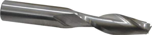 Onsrud - 1/2" Cutting Diam x 1-5/8" Length of Cut, 2 Flute, Upcut Spiral Router Bit - Uncoated, Right Hand Cut, Solid Carbide, 3-1/2" OAL x 1/2" Shank Diam, Double Edge, 30° Helix Angle - Industrial Tool & Supply