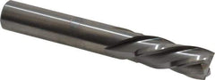 Onsrud - 1/2" Cutting Diam x 1-1/8" Length of Cut, 4 Flute, Downcut Spiral Router Bit - Uncoated, Right Hand Cut, Solid Carbide, 3-1/2" OAL x 1/2" Shank Diam, Four Edge, 30° Helix Angle - Industrial Tool & Supply