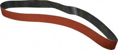 3M - 2" Wide x 60" OAL, 36 Grit, Ceramic Abrasive Belt - Ceramic, Very Coarse, Coated, YF Weighted Cloth Backing, Wet/Dry, Series 777F - Industrial Tool & Supply