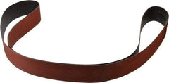 3M - 2" Wide x 72" OAL, 60 Grit, Ceramic Abrasive Belt - Ceramic, Medium, Coated, YF Weighted Cloth Backing, Wet/Dry, Series 777F - Industrial Tool & Supply