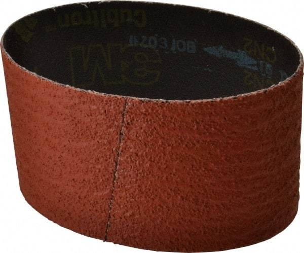 3M - 3-1/2" Wide x 15-1/2" OAL, 36 Grit, Ceramic Abrasive Belt - Ceramic, Very Coarse, Coated, YF Weighted Cloth Backing, Wet/Dry, Series 777F - Industrial Tool & Supply