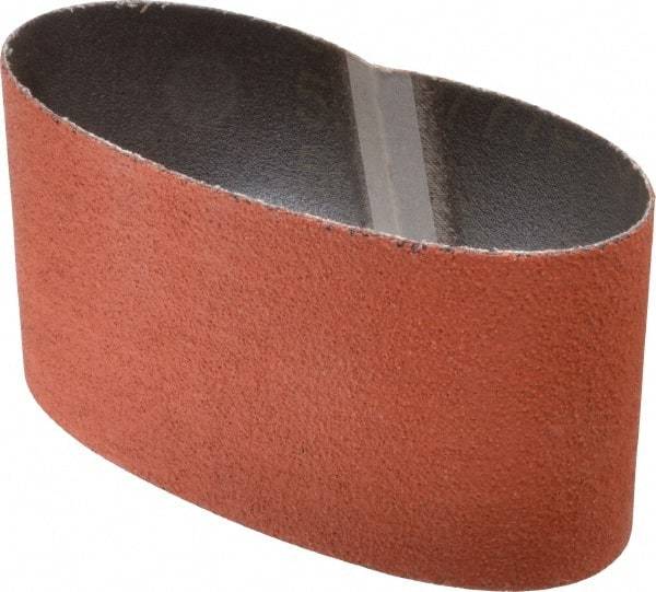 3M - 3-1/2" Wide x 15-1/2" OAL, 50 Grit, Ceramic Abrasive Belt - Ceramic, Coarse, Coated, YF Weighted Cloth Backing, Wet/Dry, Series 777F - Industrial Tool & Supply