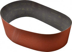 3M - 6" Wide x 48" OAL, 50 Grit, Ceramic Abrasive Belt - Ceramic, Coarse, Coated, YF Weighted Cloth Backing, Wet/Dry, Series 777F - Industrial Tool & Supply