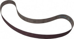 3M - 1-1/2" Wide x 60" OAL, 36 Grit, Aluminum Oxide Abrasive Belt - Aluminum Oxide, Very Coarse, Coated, X Weighted Cloth Backing, Series 341D - Industrial Tool & Supply