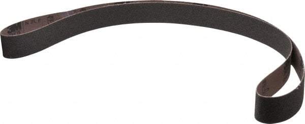 3M - 1-1/2" Wide x 60" OAL, 50 Grit, Aluminum Oxide Abrasive Belt - Aluminum Oxide, Coarse, Coated, X Weighted Cloth Backing, Series 341D - Industrial Tool & Supply