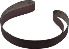 3M - 1-1/2" Wide x 60" OAL, 180 Grit, Aluminum Oxide Abrasive Belt - Aluminum Oxide, Very Fine, Coated, X Weighted Cloth Backing, Series 341D - Industrial Tool & Supply