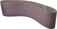 3M - 6" Wide x 48" OAL, 24 Grit, Aluminum Oxide Abrasive Belt - Aluminum Oxide, Very Coarse, Coated, X Weighted Cloth Backing, Series 341D - Industrial Tool & Supply