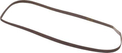 3M - 1/4" Wide x 24" OAL, 16 Trizact Grit, Aluminum Oxide Abrasive Belt - Aluminum Oxide, Super Fine, Coated, X Weighted Cloth Backing, Series 237AA - Industrial Tool & Supply