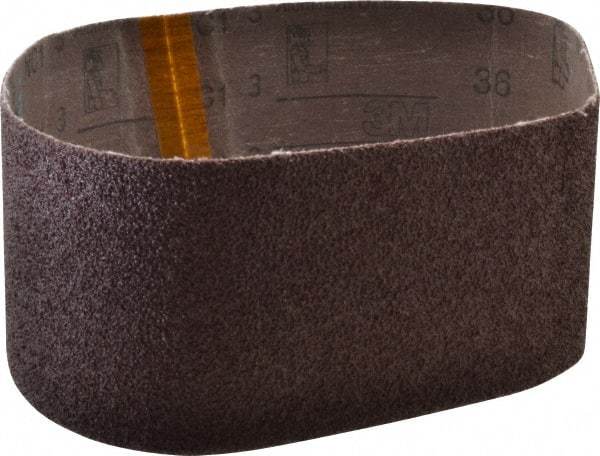 3M - 3" Wide x 24" OAL, 36 Grit, Aluminum Oxide Abrasive Belt - Aluminum Oxide, Very Coarse, Coated, X Weighted Cloth Backing, Series 341D - Industrial Tool & Supply