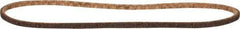 3M - 1/4" Wide x 24" OAL, Aluminum Oxide Abrasive Belt - Aluminum Oxide, Coarse, Nonwoven, Series SC-BS - Industrial Tool & Supply