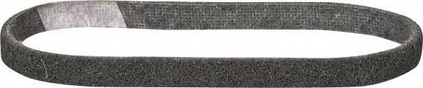 3M - 1/2" Wide x 18" OAL, Silicon Carbide Abrasive Belt - Silicon Carbide, Super Fine, Nonwoven, Series SC-BS - Industrial Tool & Supply