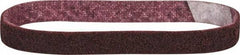 3M - 3/4" Wide x 18" OAL, Aluminum Oxide Abrasive Belt - Aluminum Oxide, Medium, Nonwoven, Series SC-BS - Industrial Tool & Supply