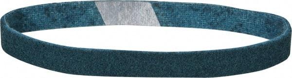 3M - 3/4" Wide x 18" OAL, Aluminum Oxide Abrasive Belt - Aluminum Oxide, Very Fine, Nonwoven, Series SC-BS - Industrial Tool & Supply
