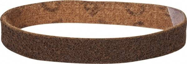 3M - 1" Wide x 18" OAL, Aluminum Oxide Abrasive Belt - Aluminum Oxide, Coarse, Nonwoven, Series SC-BS - Industrial Tool & Supply