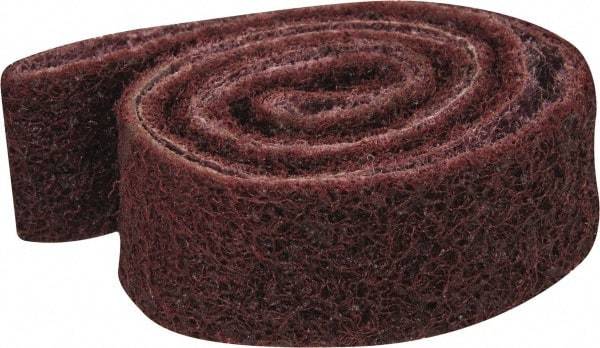 3M - 1" Wide x 30" OAL, Aluminum Oxide Abrasive Belt - Aluminum Oxide, Medium, Nonwoven, Series SC-BS - Industrial Tool & Supply