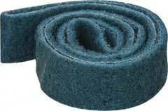 3M - 1" Wide x 30" OAL, Aluminum Oxide Abrasive Belt - Aluminum Oxide, Very Fine, Nonwoven, Series SC-BS - Industrial Tool & Supply