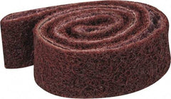 3M - 1" Wide x 42" OAL, Aluminum Oxide Abrasive Belt - Aluminum Oxide, Medium, Nonwoven, Series SC-BS - Industrial Tool & Supply