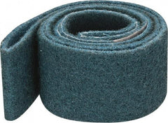 3M - 2" Wide x 48" OAL, Aluminum Oxide Abrasive Belt - Aluminum Oxide, Very Fine, Nonwoven, Series SC-BS - Industrial Tool & Supply
