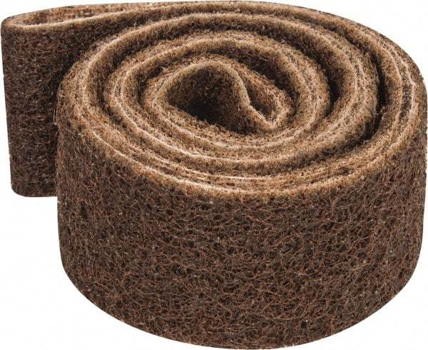 3M - 2" Wide x 60" OAL, Aluminum Oxide Abrasive Belt - Aluminum Oxide, Coarse, Nonwoven, Series SC-BS - Industrial Tool & Supply