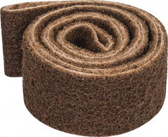3M - 2" Wide x 60" OAL, Aluminum Oxide Abrasive Belt - Aluminum Oxide, Coarse, Nonwoven, Series SC-BS - Industrial Tool & Supply