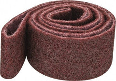 3M - 2" Wide x 60" OAL, Aluminum Oxide Abrasive Belt - Aluminum Oxide, Medium, Nonwoven, Series SC-BS - Industrial Tool & Supply