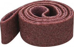 3M - 2" Wide x 72" OAL, Aluminum Oxide Abrasive Belt - Aluminum Oxide, Medium, Nonwoven, Series SC-BS - Industrial Tool & Supply