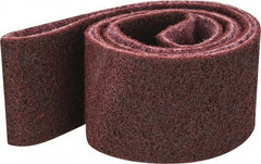 3M - 2-1/2" Wide x 60" OAL, Aluminum Oxide Abrasive Belt - Aluminum Oxide, Medium, Nonwoven, Series SC-BS - Industrial Tool & Supply