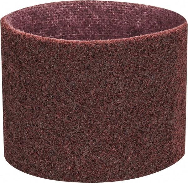 3M - 3" Wide x 10-11/16" OAL, Aluminum Oxide Abrasive Belt - Aluminum Oxide, Medium, Nonwoven, Series SC-BS - Industrial Tool & Supply