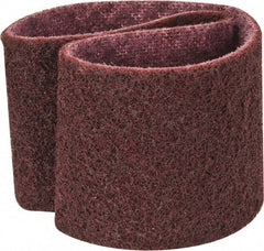 3M - 3" Wide x 21" OAL, Aluminum Oxide Abrasive Belt - Aluminum Oxide, Medium, Nonwoven, Series SC-BS - Industrial Tool & Supply