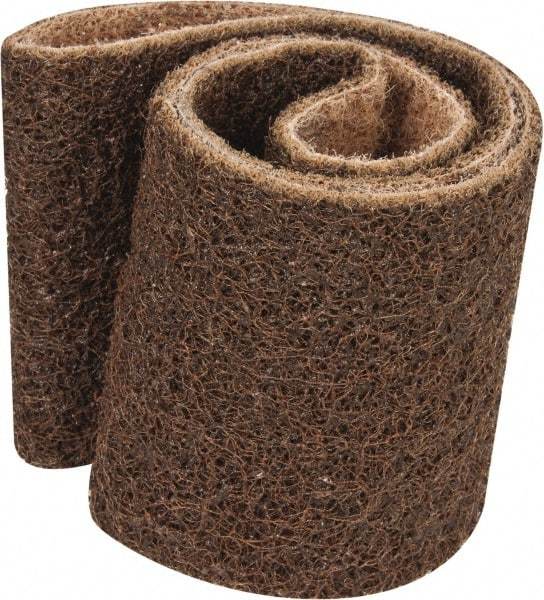 3M - 3" Wide x 24" OAL, Aluminum Oxide Abrasive Belt - Aluminum Oxide, Coarse, Nonwoven, Series SC-BS - Industrial Tool & Supply