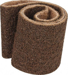3M - 3" Wide x 24" OAL, Aluminum Oxide Abrasive Belt - Aluminum Oxide, Coarse, Nonwoven, Series SC-BS - Industrial Tool & Supply