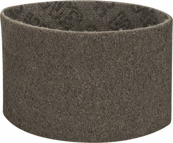 3M - 3-1/2" Wide x 15-1/2" OAL, Silicon Carbide Abrasive Belt - Silicon Carbide, Super Fine, Nonwoven, Series SC-BS - Industrial Tool & Supply