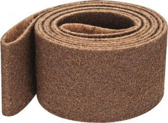 3M - 4" Wide x 132" OAL, Aluminum Oxide Abrasive Belt - Aluminum Oxide, Coarse, Nonwoven, Series SC-BS - Industrial Tool & Supply