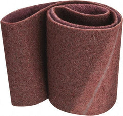 3M - 6" Wide x 48" OAL, Aluminum Oxide Abrasive Belt - Aluminum Oxide, Medium, Nonwoven, Series SC-BS - Industrial Tool & Supply