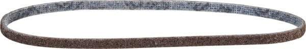 3M - 1/4" Wide x 18" OAL, Aluminum Oxide Abrasive Belt - Aluminum Oxide, Coarse, Nonwoven, Series SE-BS - Industrial Tool & Supply
