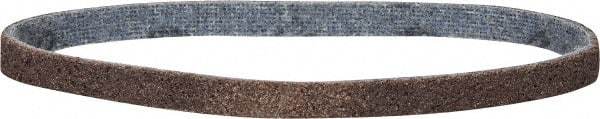 3M - 1/2" Wide x 18" OAL, Aluminum Oxide Abrasive Belt - Aluminum Oxide, Coarse, Nonwoven, Series SE-BS - Industrial Tool & Supply