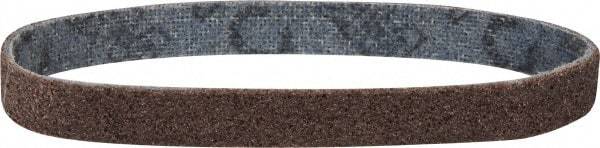 3M - 3/4" Wide x 18" OAL, Aluminum Oxide Abrasive Belt - Aluminum Oxide, Coarse, Nonwoven, Series SE-BS - Industrial Tool & Supply