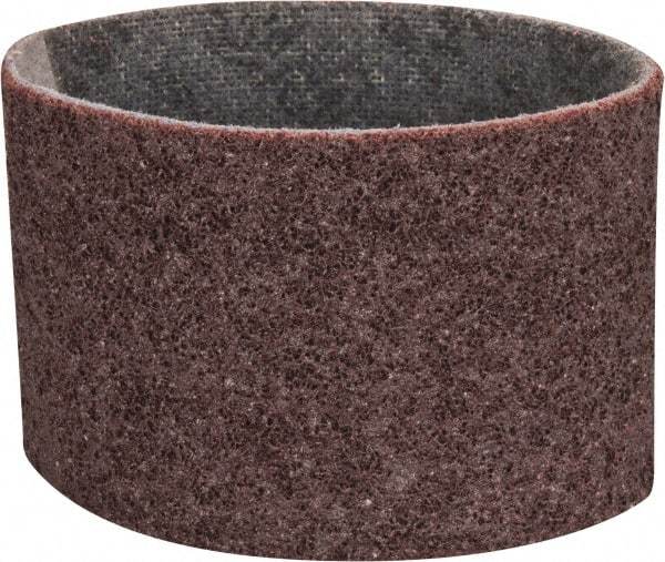 3M - 3-1/2" Wide x 15-1/2" OAL, Aluminum Oxide Abrasive Belt - Aluminum Oxide, Medium, Nonwoven, Series SE-BS - Industrial Tool & Supply