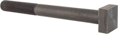 Gibraltar - 1-8 Thread, 4" Thread Length, 10" Length Under Head, Steel T Bolt - 1-11/16" Head Width x 11/16" Head Height, Grade 5 - Industrial Tool & Supply