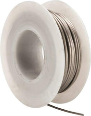 Made in USA - 18 Gage, 0.0403 Inch Diameter x 25 Ft. Long, Nickel Chromium Wire - Alloy 80/20, ASTM B344 - Industrial Tool & Supply