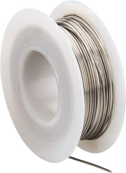 Made in USA - 20 Gage, 0.032 Inch Diameter x 39 Ft. Long, Nickel Chromium Wire - Alloy 80/20, ASTM B344 - Industrial Tool & Supply