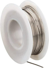Made in USA - 20 Gage, 0.032 Inch Diameter x 39 Ft. Long, Nickel Chromium Wire - Alloy 80/20, ASTM B344 - Industrial Tool & Supply