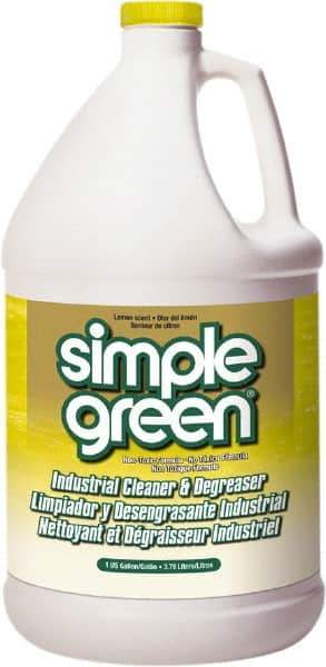 Simple Green - 1 Gal Bottle All-Purpose Cleaner - Liquid, Biodegradable, Concentrated, Lemon - Industrial Tool & Supply