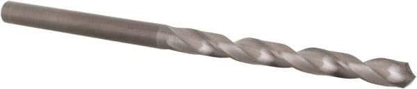 Guhring - 4mm 118° Solid Carbide Jobber Drill - Bright Finish, Right Hand Cut, Spiral Flute, Straight Shank, 75mm OAL, Faceted Point - Industrial Tool & Supply