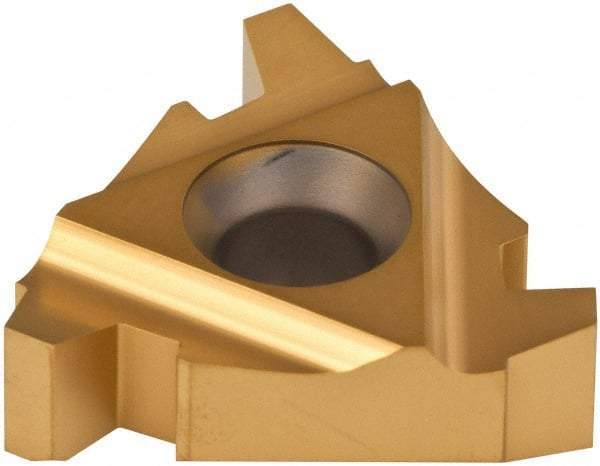 Carmex - 27IR Internal Right Hand 4 Acme Laydown Threading Insert - Grade P25C, TiN Coated Carbide - Industrial Tool & Supply