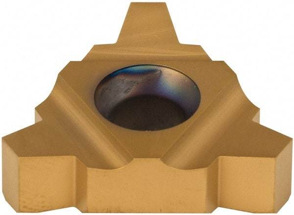 Carmex - 27UIR/L Internal Left & Right Hand 3 Acme Laydown Threading Insert - Grade P25C, TiN Coated Carbide - Industrial Tool & Supply