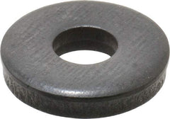 Gibraltar - M8 Screw, Grade 1010 Case Hardened Steel Extra Thick Flat Washer - 8.4mm ID x 22mm OD, 5mm Thick, Black Oxide Finish - Industrial Tool & Supply