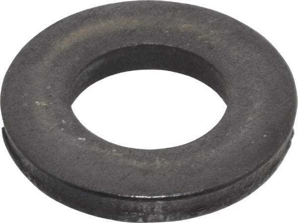 Gibraltar - M16 Screw, Grade 1010 Case Hardened Steel Extra Thick Flat Washer - 17mm ID x 32mm OD, 5mm Thick, Black Oxide Finish - Industrial Tool & Supply