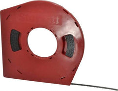 Starrett - 3/8" x 100' x 0.025" Carbon Steel Band Saw Blade Coil Stock - 6 TPI, Toothed Edge, Hook Form, Raker Set, Flexible Back, Positive Angle, Constant Pitch, Contour Cutting - Industrial Tool & Supply